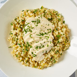 Chicken And Pearl Barley Risotto
