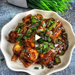 Restaurant Style Chilli Paneer Or Chilli Idli