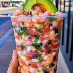 Cocktail de crevettes à la mexicaine