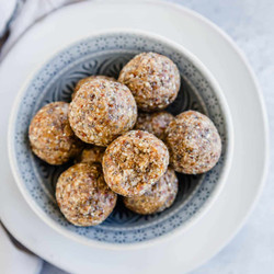 Oat Almond Date Energy Bites
