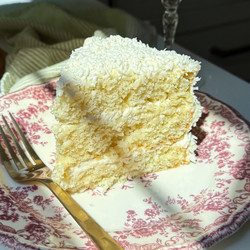 Moist Coconut Cake Recipe