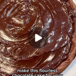 Easy Flourless Chocolate Cake
