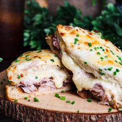 Croque Monsieur With Apple Shallot Jam