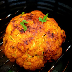 Air Fryer Roasted Whole Cauliflower