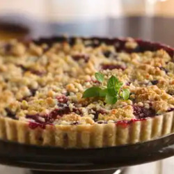 Mixed Berry Crumble Tart