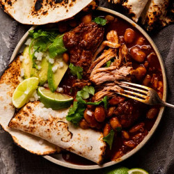 Mexican Chipotle Pork And Beans