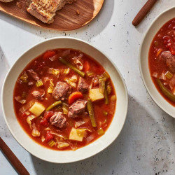 Hearty Old-fashioned Vegetable Beef Soup