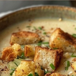 Cauliflower Leek Soup