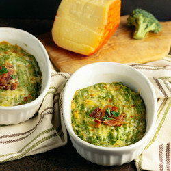 Creamy Cheesy Broccoli Mash With Bacon