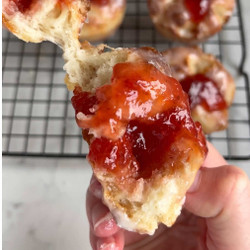 Mini Jam Donut Focaccias