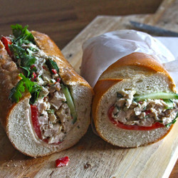Tom Kha Chicken Salad Sandwich