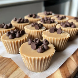 Healthy Peanut Butter Greek Yogurt Frozen Cups