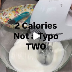 2 Calorie Meringue Cookies