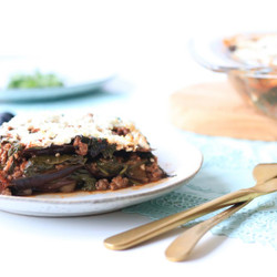 Groentelasagne Met Aubergine En Gehakt