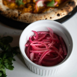 Quick-pickled Red Onions