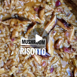 Easiest Mushroom Risotto