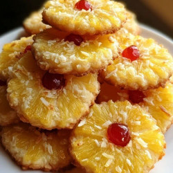 Pineapple Upside Sugar Cookies