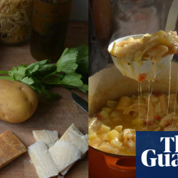 Pasta With Potatoes And Provola Cheese