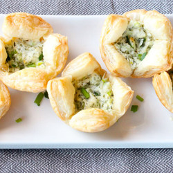 Goat Cheese Puff Pastry Bites - An Easy Appetizer