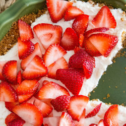 No-bake Cream Cheese Pie With Summer Fruit