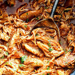 Slow Cooker Salsa Verde Honey Lime Chicken