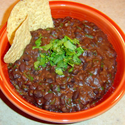 Easy Seasoned Black Beans