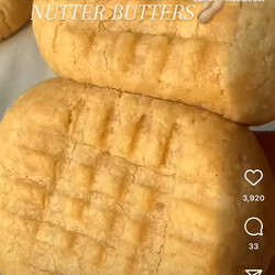 Keto 3-ingredient Nutter Butters