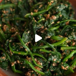 Korean Sesame Spinach