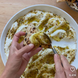 Whipped Ricotta With Honey &amp; Pistachios