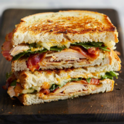 Cheddar And Bacon Turkey Melt
