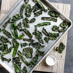Crispy Lacinato Kale Chips