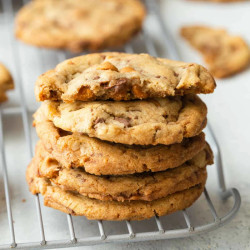 Butterscotch Toffee Cookies