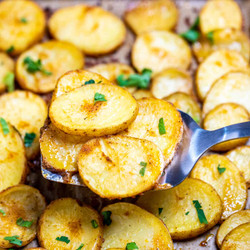 Baked Potato Slices