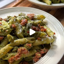 Summer Zucchini Pasta With Hot Italian Sausage