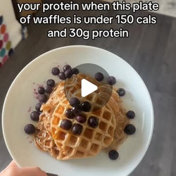 High-protein Egg White Pancake
