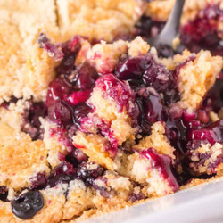 Blueberry Dump Cake