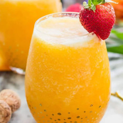 Frozen Peach Bellini
