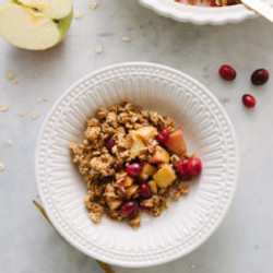 Apple-cranberry Crisp (easy + Healthy)