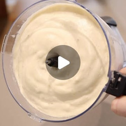 Banana &amp; Mango High-protein Fluff