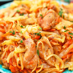 Chicken And Cabbage Stir Fry