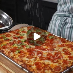 Pepperoni Focaccia Pizza