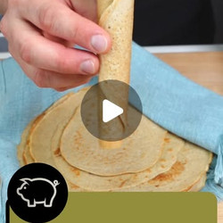 Quinoa Tortillas (low-carb, High-fiber, Gluten-free)