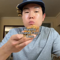 Healthy Banana Carrot Cake