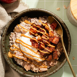 Apple Pie Overnight Oats
