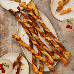 Anchovy, Pecorino And Rosemary Straws - Ottolenghi