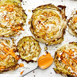 Roasted Cabbage Steaks
