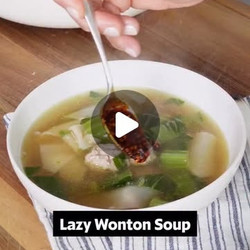 Lazy Wonton Soup