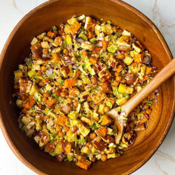 Sweet Potato &amp; Halloumi Chopped Salad