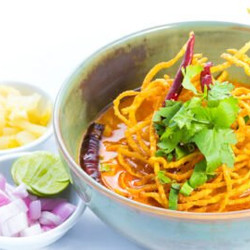 Recette Thaï Curry Khao Soi