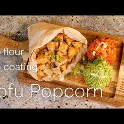 Crispy Tofu Popcorn